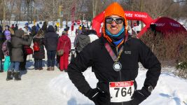 Happy finisher